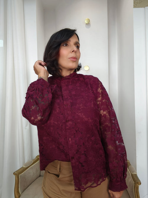Blusa met kant